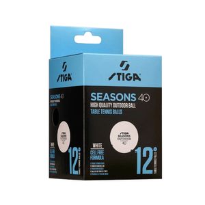 Pelota De Ping Pong Stiga Blanca 12 P