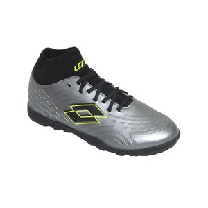 Zapatos De Fútbol Lotto Pupiloss Para Niño Fg10 Flysock Grng