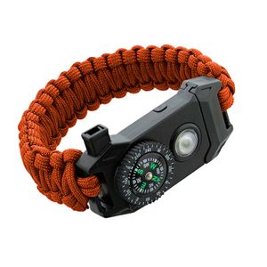 Pulsera Outdoor Adventure Paracord Linterna MILTEC