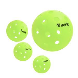 Set De 4 Pelotas Premium De Pickleball Aurik 40 Hoyos Usupa